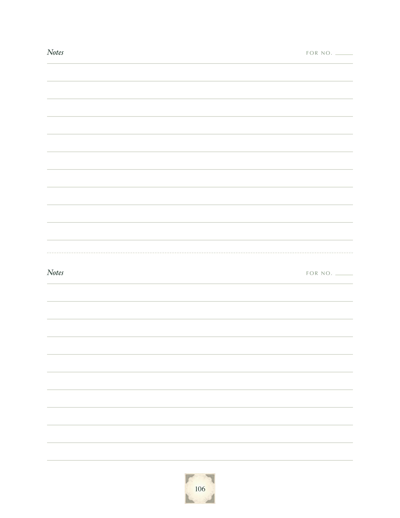 A notes page
